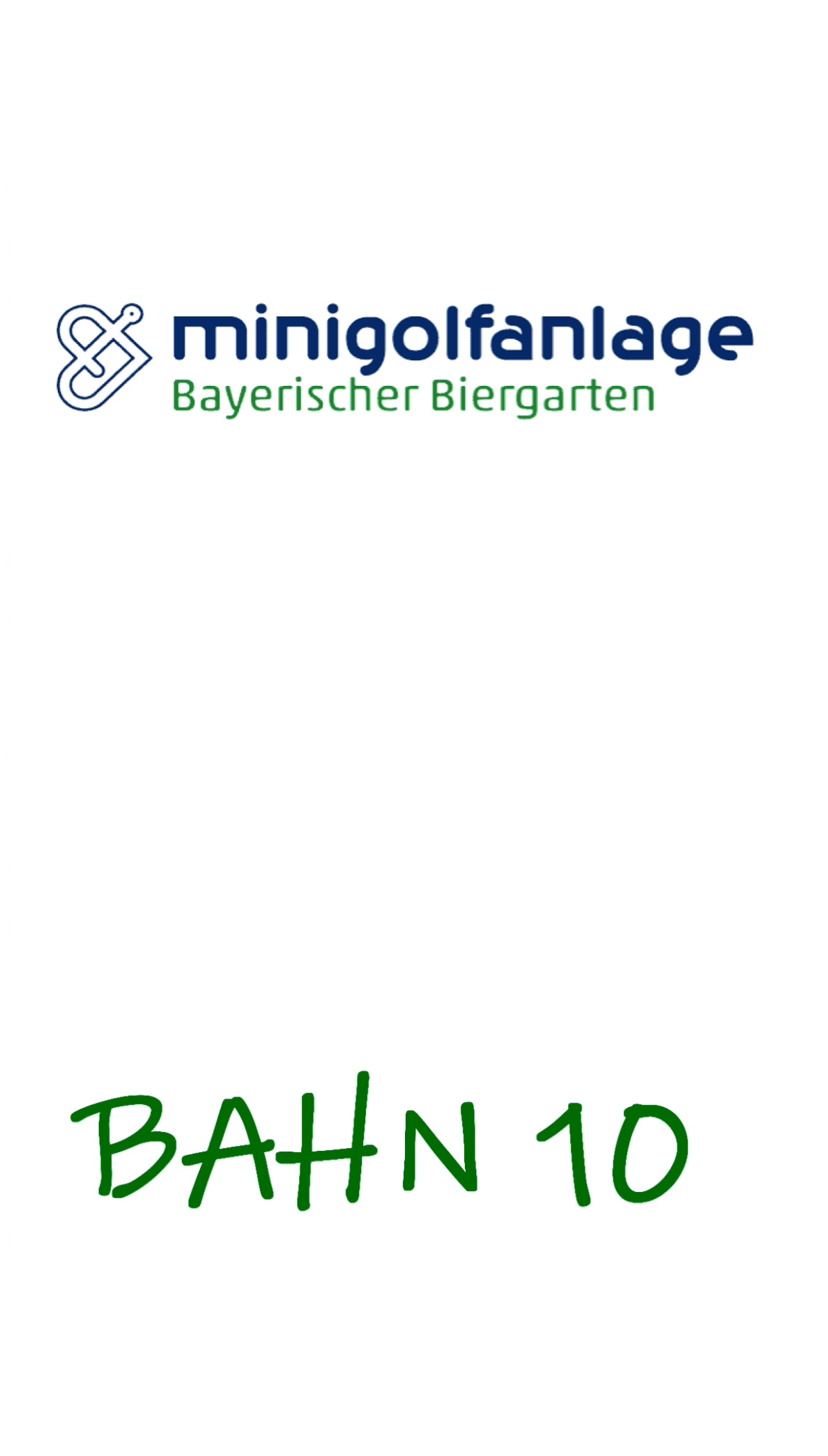 Bahn 10 der Minigolfanlage Magdeburg