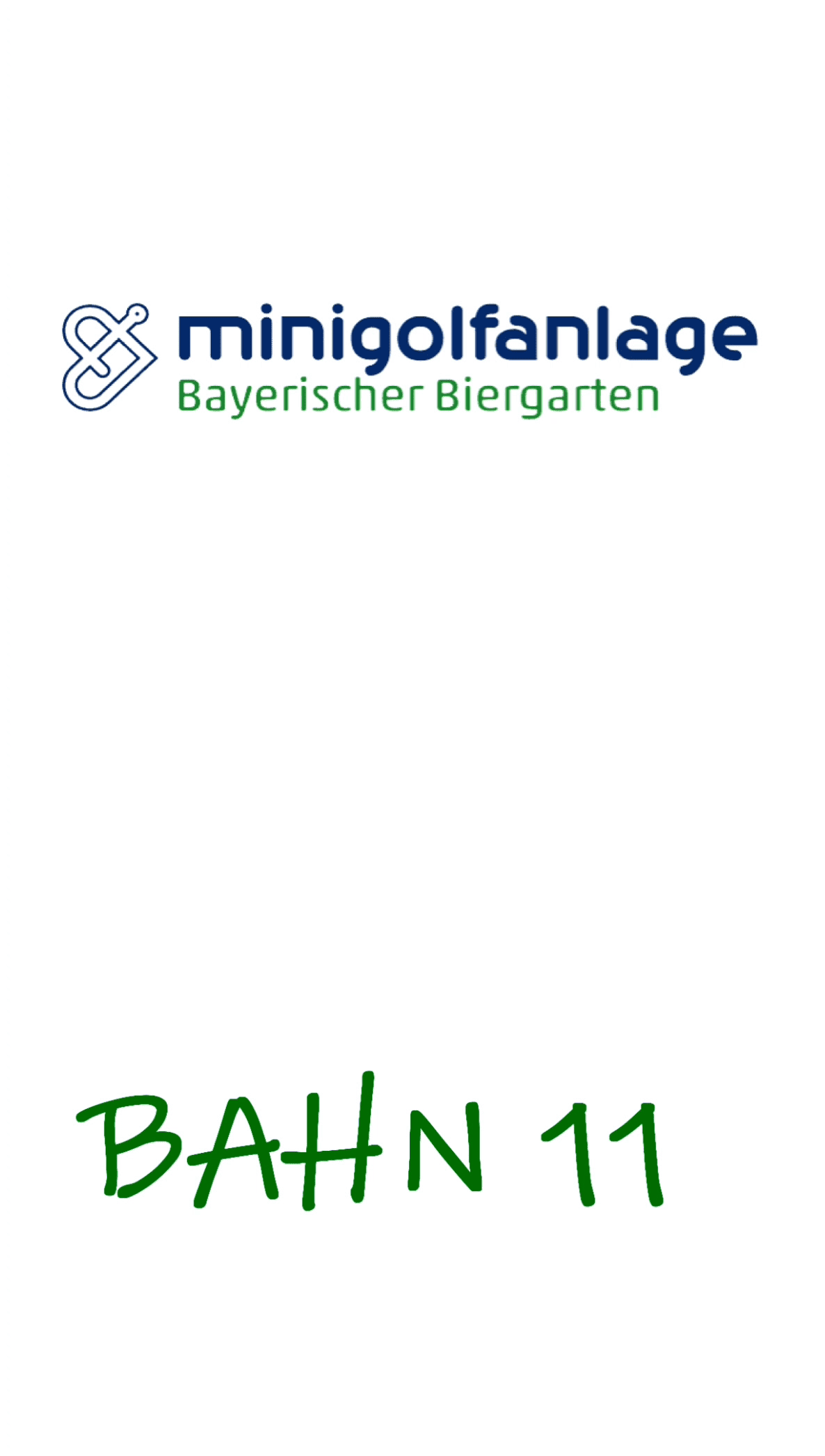 Bahn 11 der Minigolfanlage Magdeburg