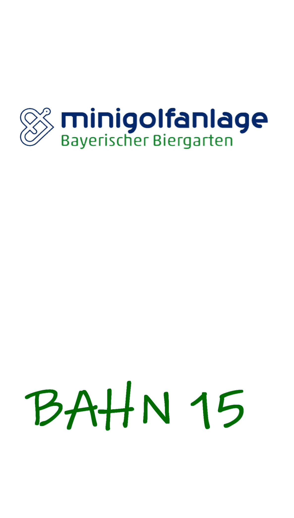 Bahn 15 der Minigolfanlage Magdeburg