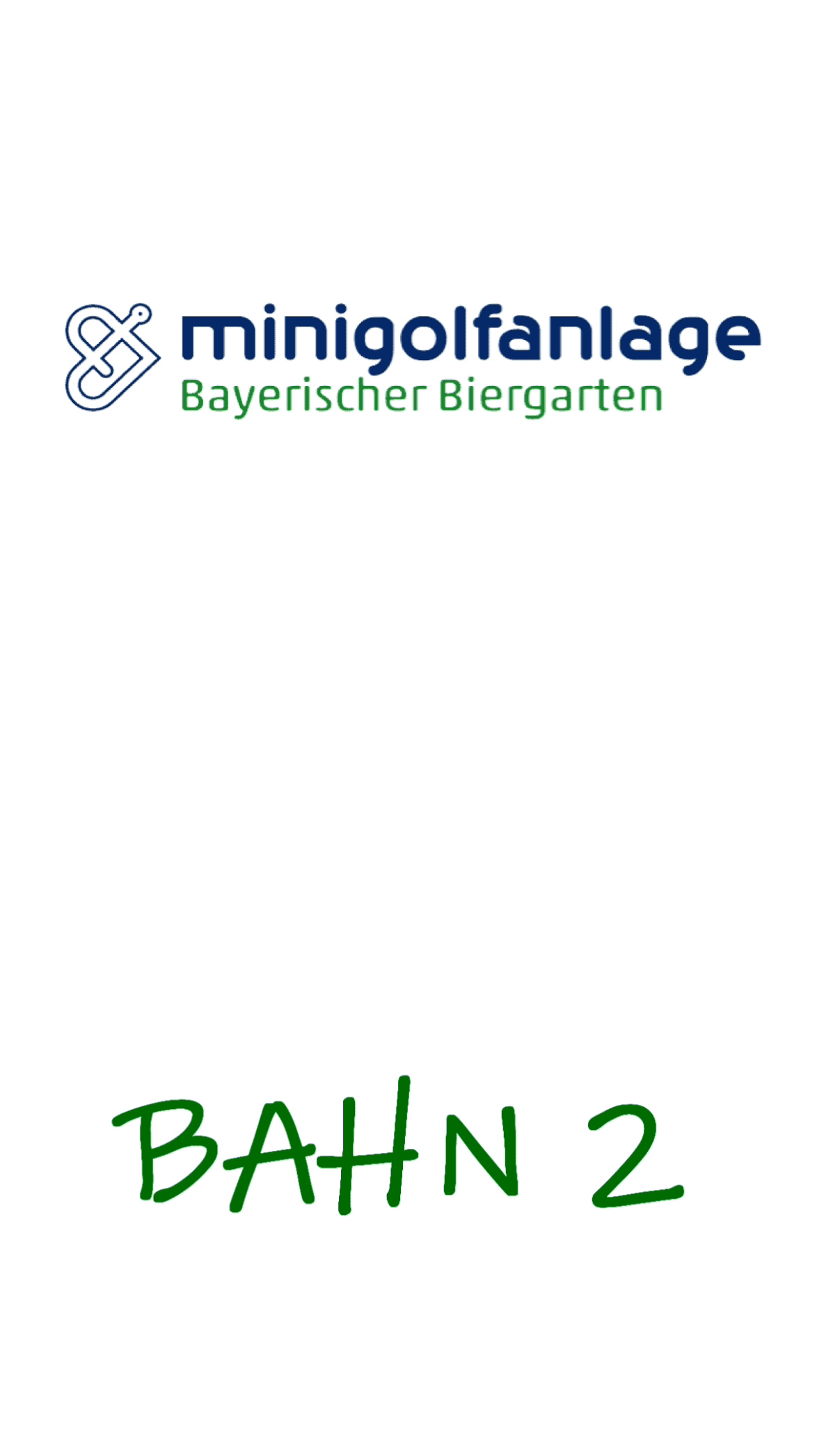 Bahn 2 der Minigolfanlage Magdeburg