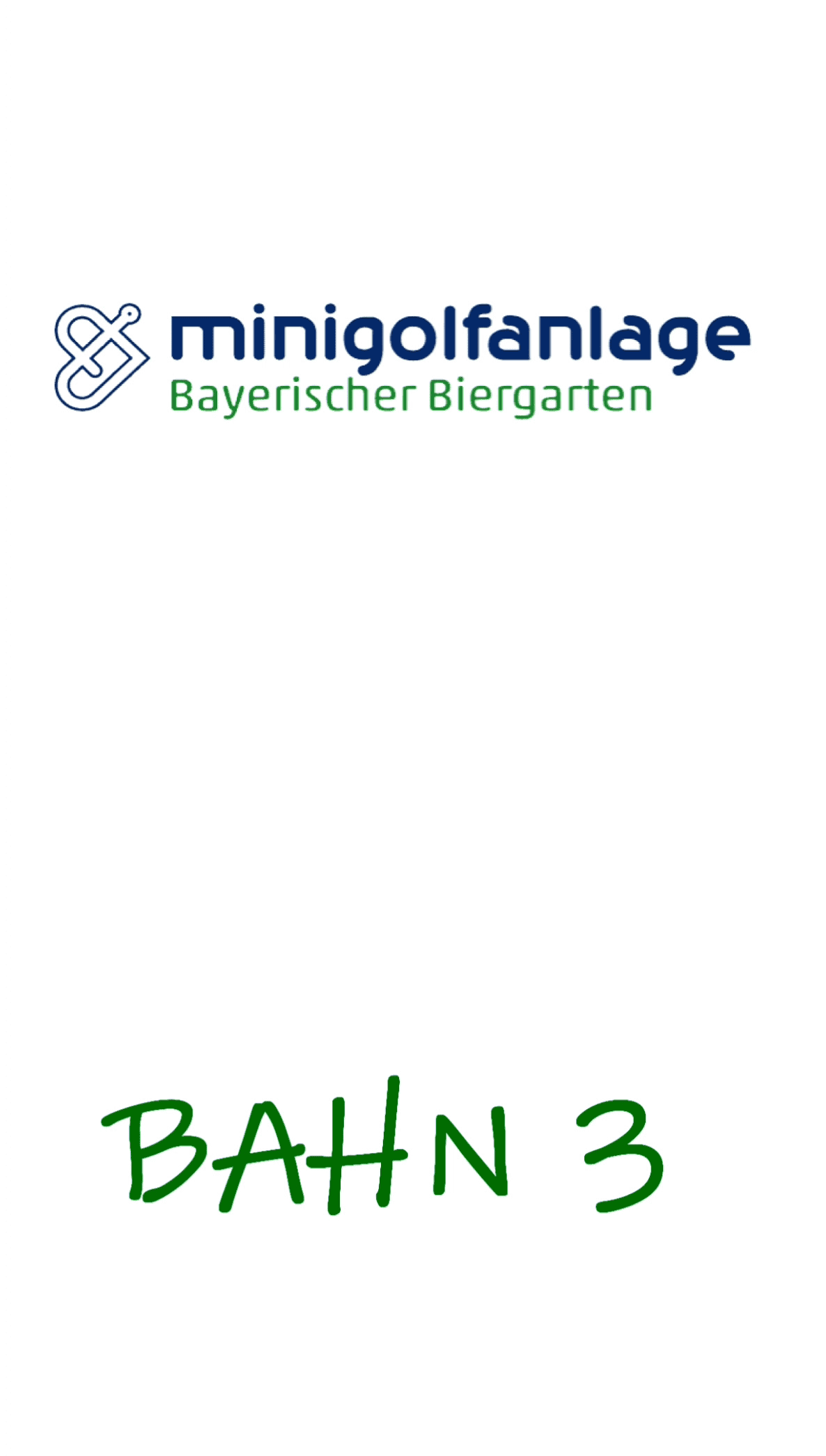 Bahn 3 der Minigolfanlage Magdeburg