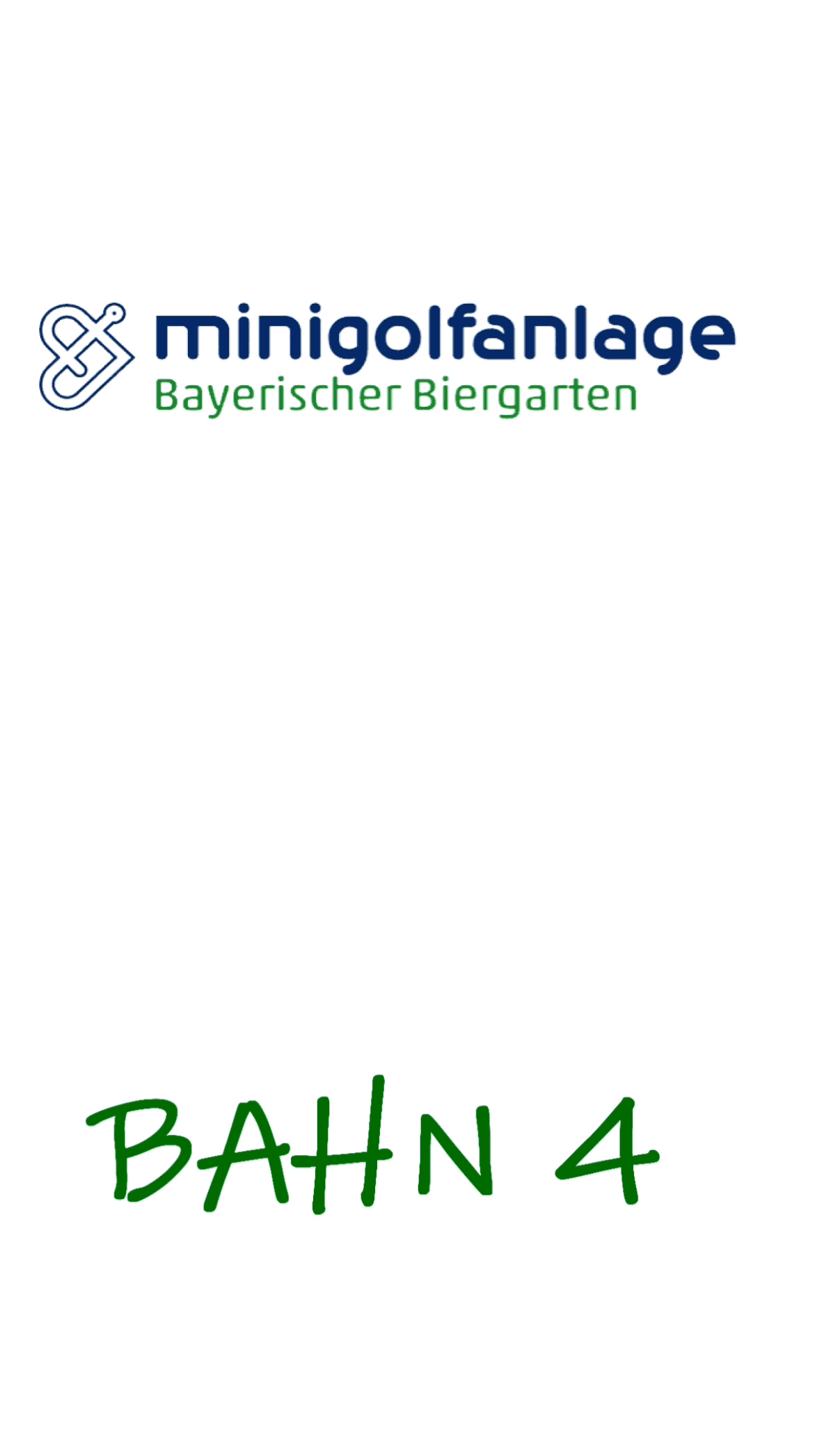 Bahn 4 der Minigolfanlage Magdeburg