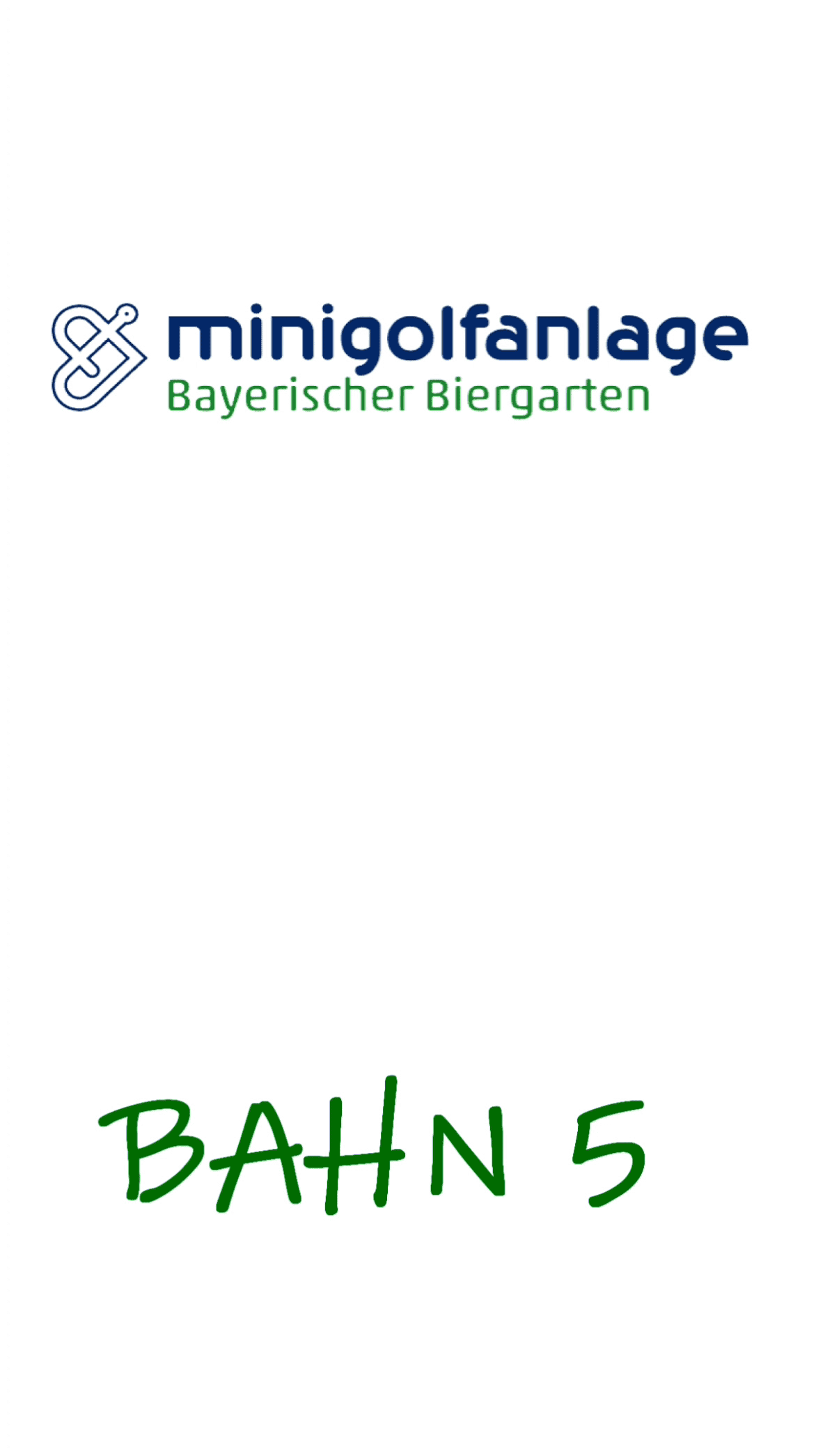 Bahn 5 der Minigolfanlage Magdeburg