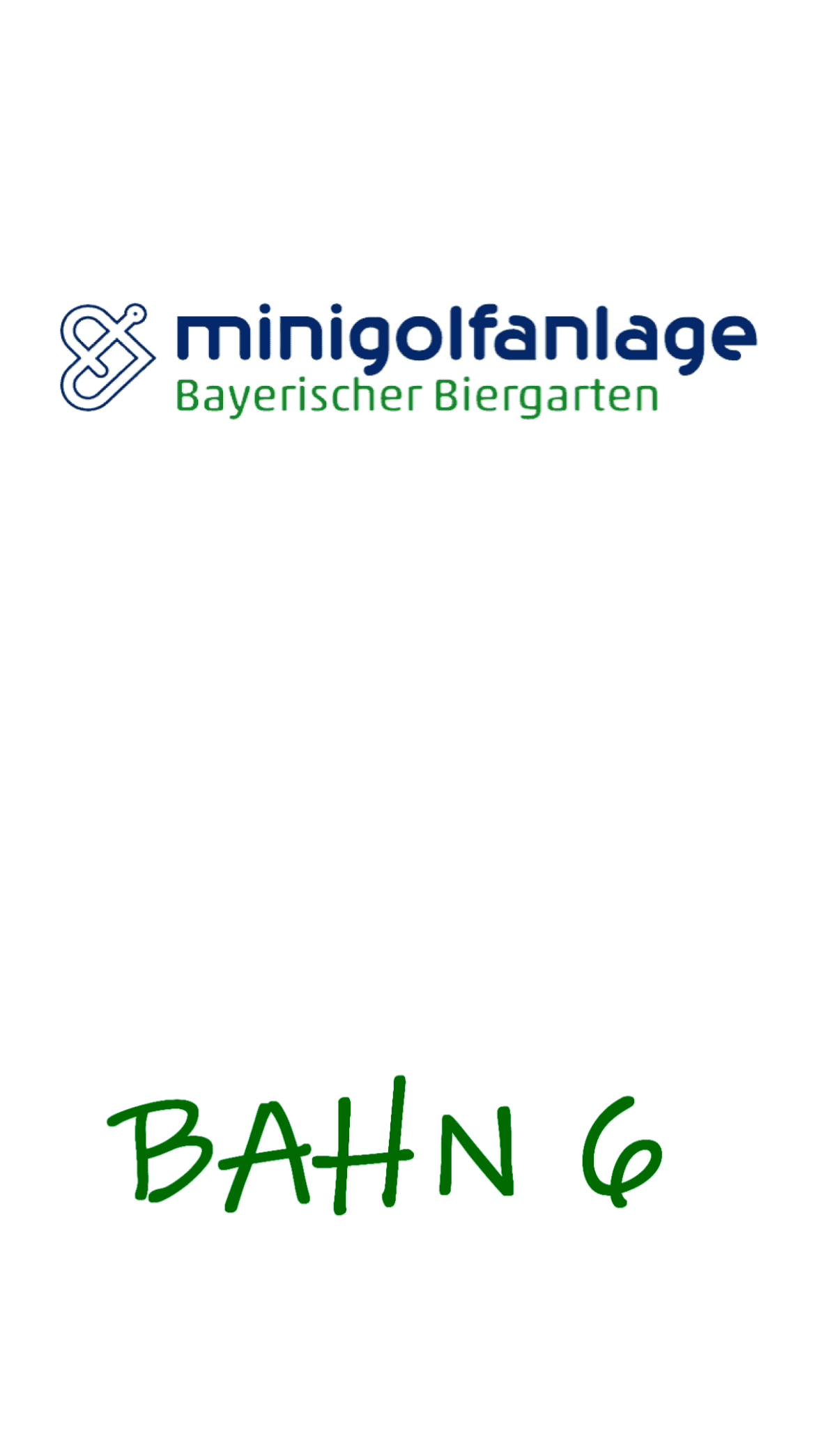 Bahn 6 der Minigolfanlage Magdeburg