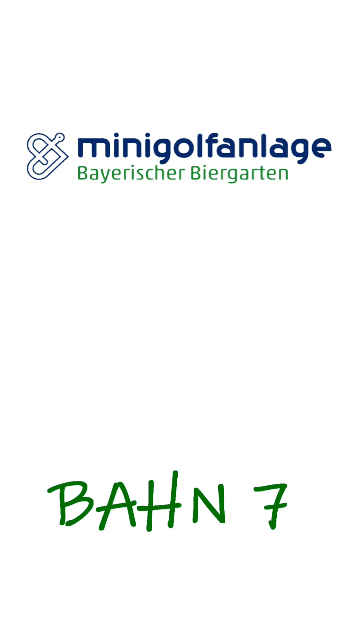 Bahn 7 der Minigolfanlage Magdeburg