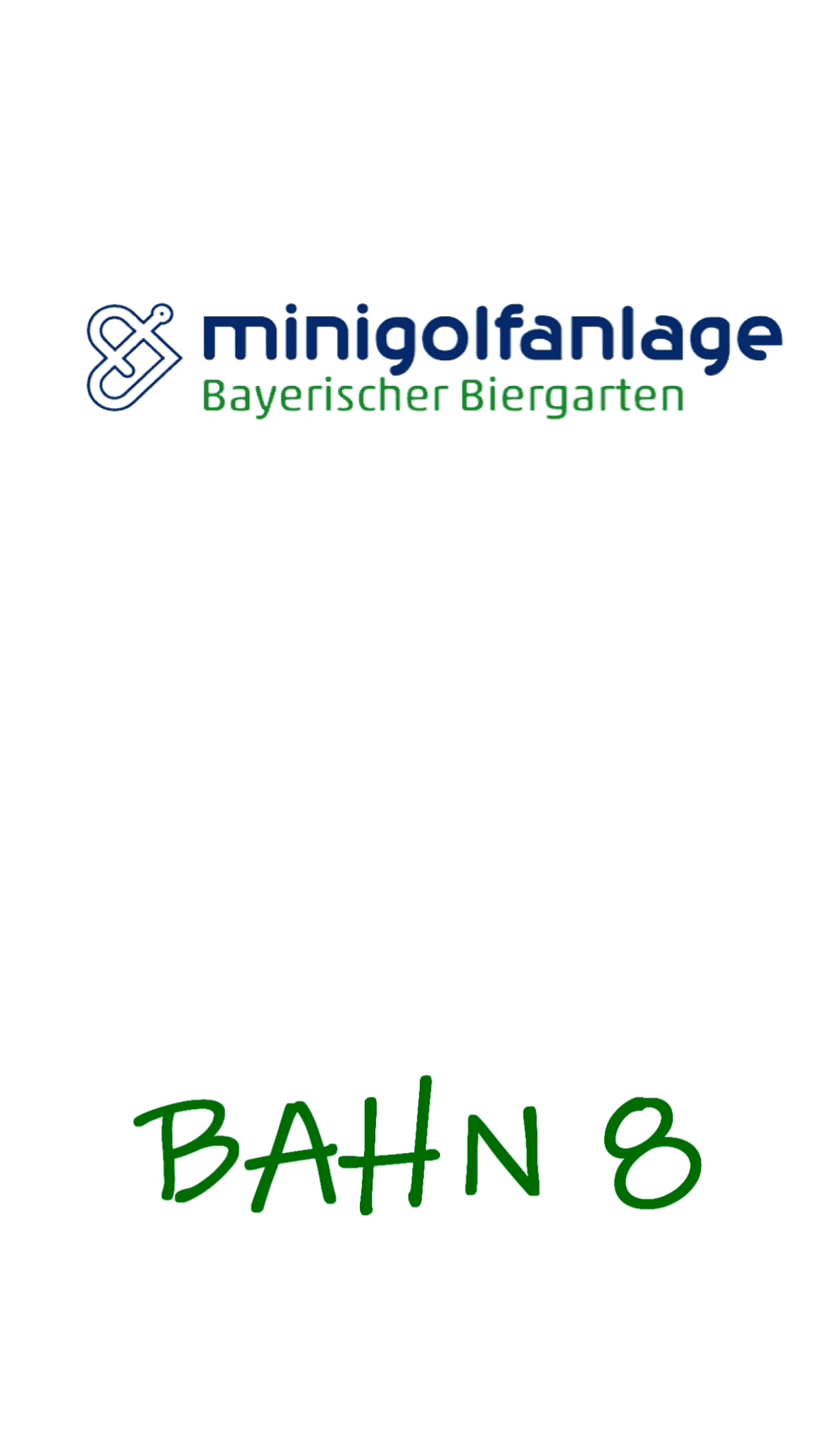 Bahn 8 der Minigolfanlage Magdeburg